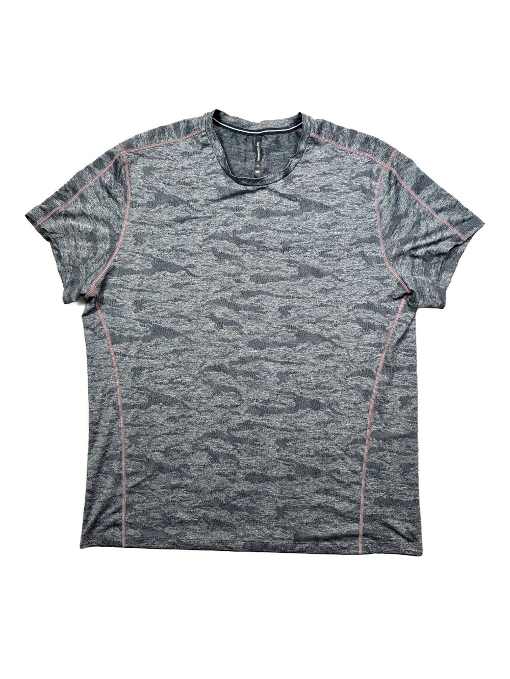 Ten Thousand CamoKnit 2.0 Shirt Men XL Gray Camo Mesh Training Workout Gym Tee